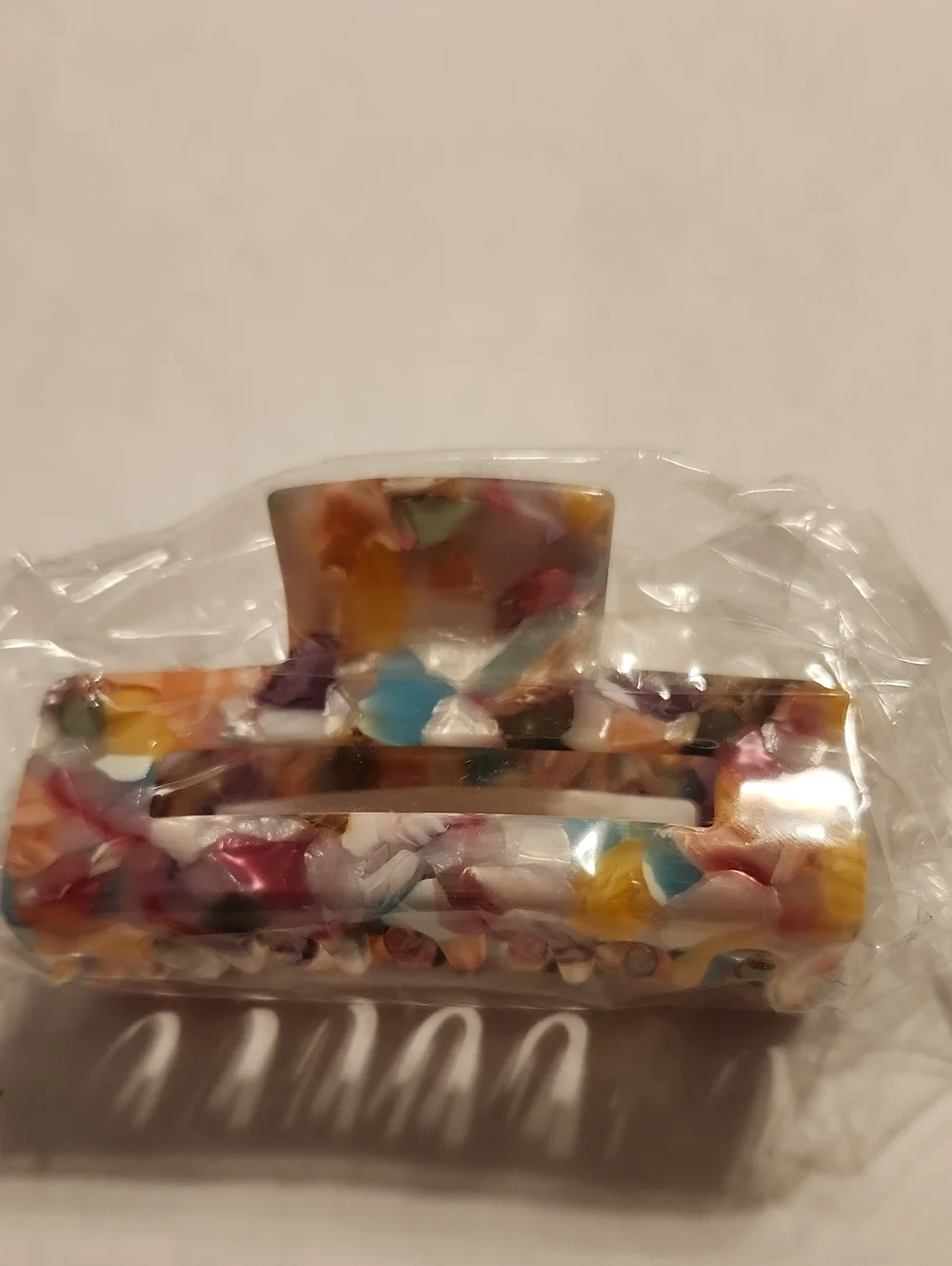 NWOT Acetate Hair Clip 3 inches